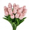 10pcs Lifelike PU Tulip Artificial Flowers: Perfect for Home Decor, Wedding Decorations, and Events - Realistic Feel Tulips for Added Elegance 2025 -