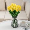 10pcs Lifelike PU Tulip Artificial Flowers: Perfect for Home Decor, Wedding Decorations, and Events - Realistic Feel Tulips for Added Elegance 2025 -