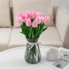 10pcs Lifelike PU Tulip Artificial Flowers: Perfect for Home Decor, Wedding Decorations, and Events - Realistic Feel Tulips for Added Elegance 2025 -