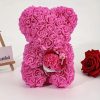 Artificial Rose Bear Flower Arrangement Mother's Day Gift- Foam Roses with Container for Mother's Day, Anniversary, Wedding, Birthday 2025 - US $23.99