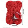 Artificial Rose Bear Flower Arrangement Mother's Day Gift- Foam Roses with Container for Mother's Day, Anniversary, Wedding, Birthday 2025 - US $23.99